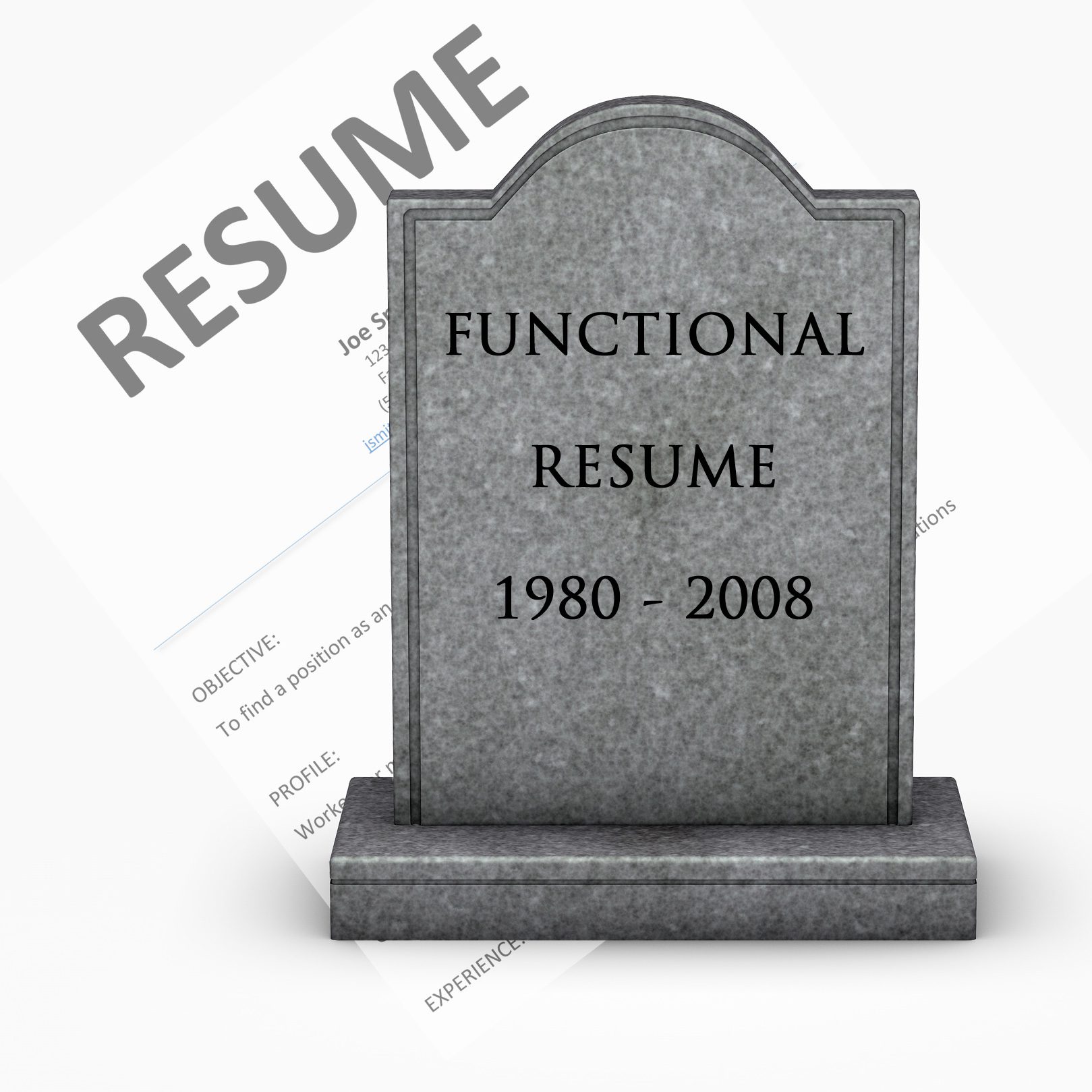 The functional resume is dead